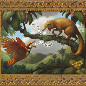 Laws of Attraction XXXIII, 2013, Oil on wood, 23.75 x 29.75 inches; 60.33 x 75.57 cm, Signed LR, Custom framed 
