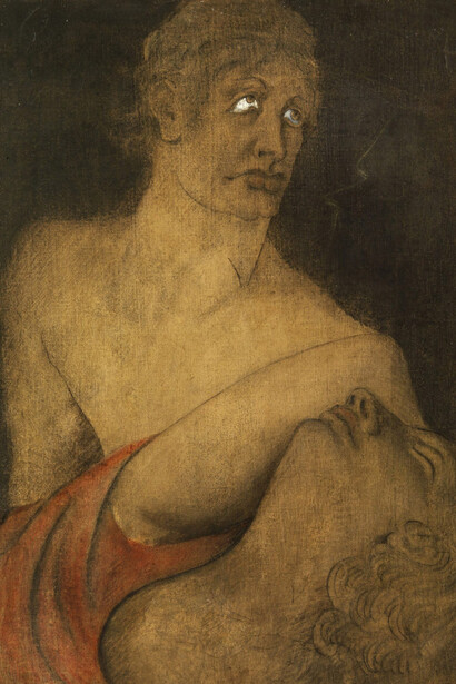 Alberto Savinio, Hector et Andromaque, 1932-33. Courtesy of Tornabuoni Arte 