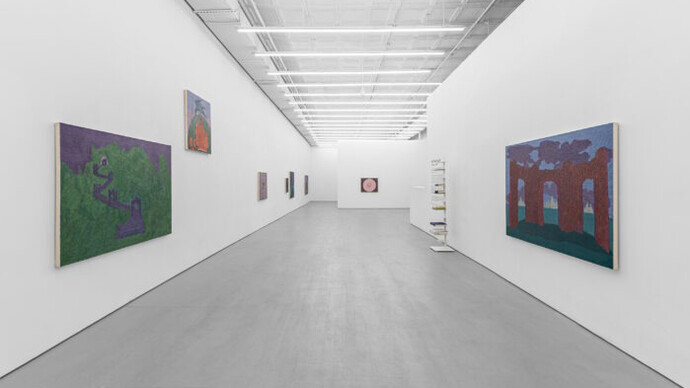 Brittany Miller, Primal sound, exhibition view. Courtesy of Ruttkowski;68