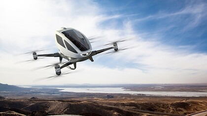 Es un pájaro, es un avión, no... ¡es el taxi-dron!