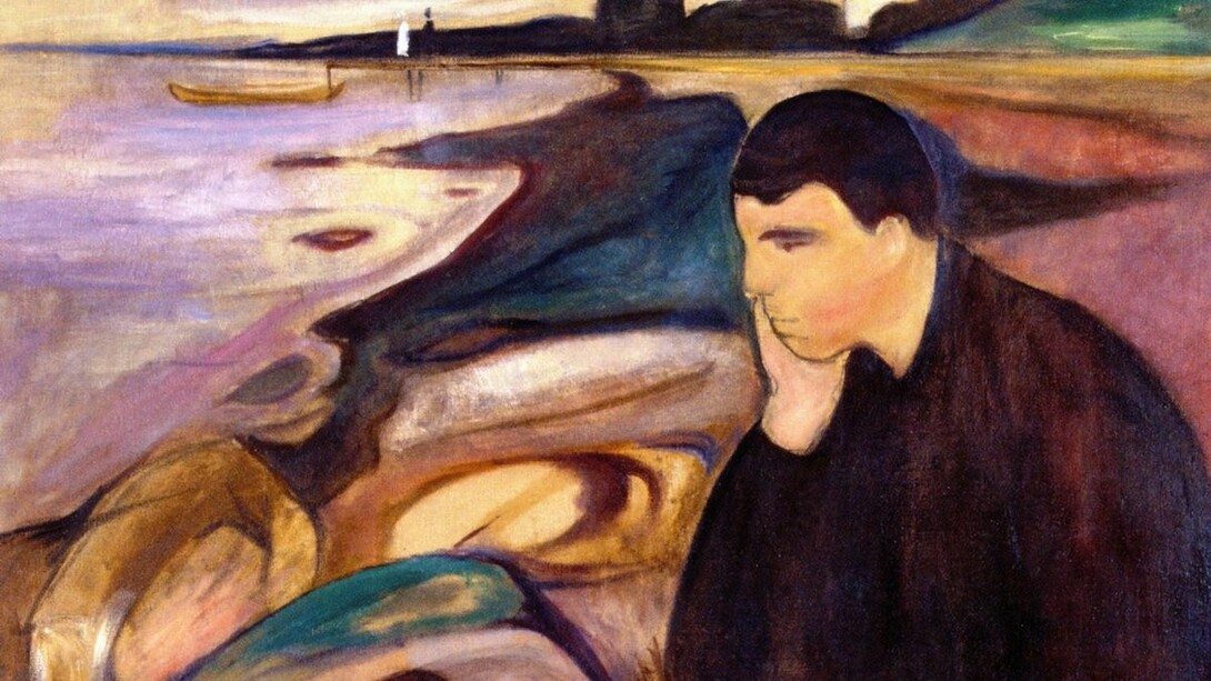 «Melancolia» (1894), E. Munch
