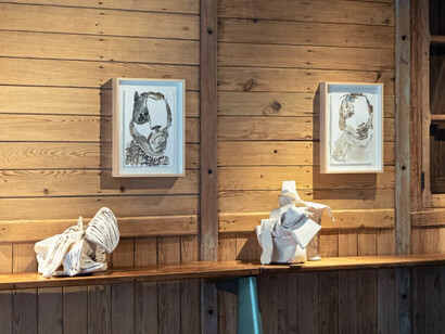 Antonio Marras, Caos calmo, exhibition view. Courtesy of Carpenters Workshop Gallery