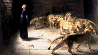 La respuesta de Daniel al rey, Briton Rivière