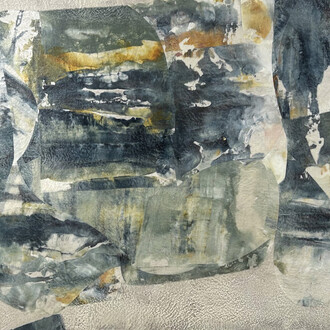 Alaina Enslen, Carbon gold, 2024. Courtesy of Carrie Haddad Gallery