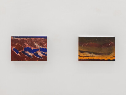 Miguel Marina, De lado, vista de exhibición. Cortesía de Galería Nordés