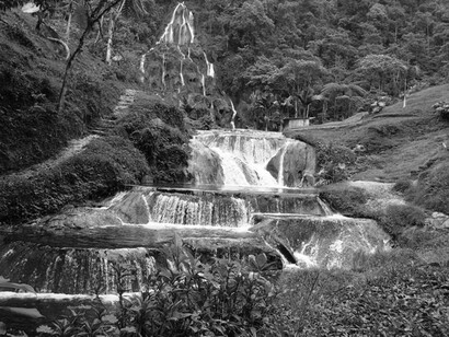 Waterfall in South America