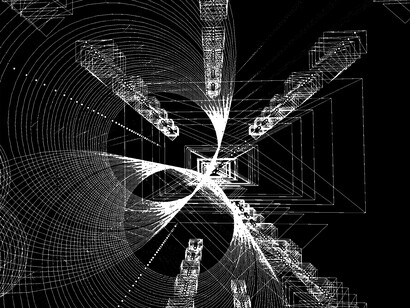 Carlos Miguel Gonçalves, Pulse space 01, overview (detalhe). Cortesia da Casa da Cultura Islâmica e Mediterrânica
de Silves