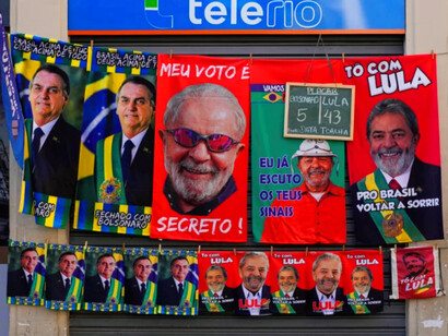 Brazil's election for the new president is between current President Jair Bolsonaro and ex-President Luiz Inácio "Lula" da Silva