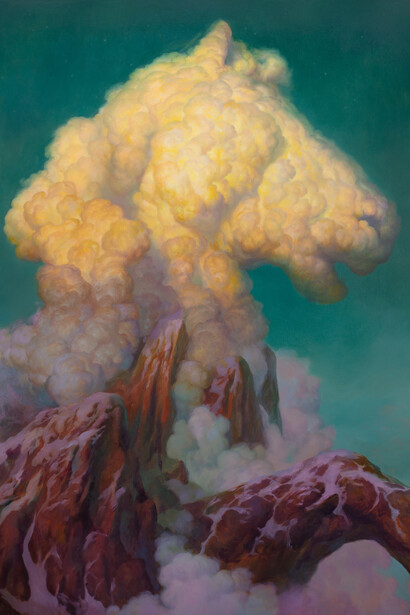 Martin Wittfooth, Aspect of air. Courtesy of Corey Helford Gallery 