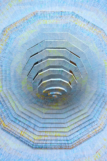 Dušan Sekela, Abracadabra, exhibition painting. Courtesy of Danubiana