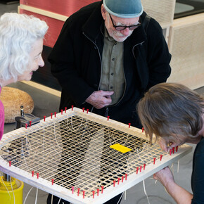 Various artists, Stretching thresholds, holding streams, exhibition view. Courtesy of Migros Museum