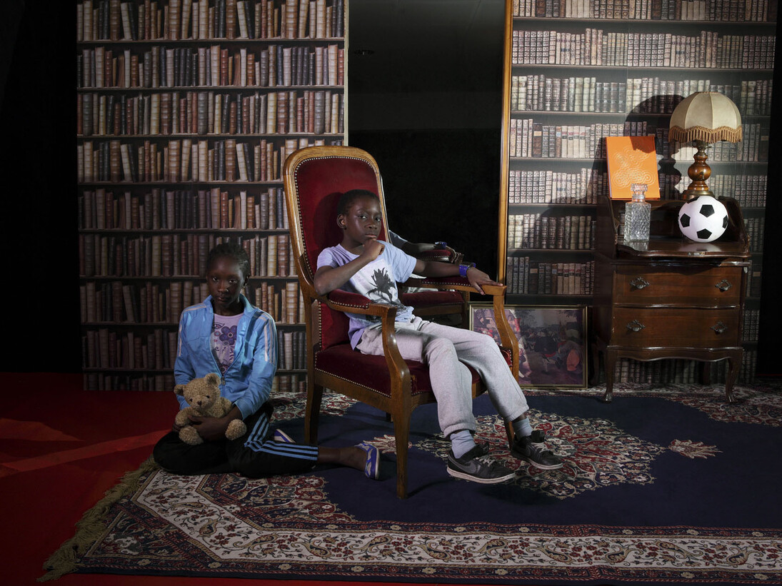 Halida Boughriet, serie Pandore, Les enfants de la republique, 2014. Courtesy of Officine dell' Immagine