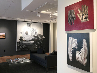 Big Art. Small canvas. Courtesy of RJD Gallery 