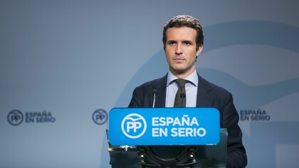 Pablo Casado, flamante presidente del PP