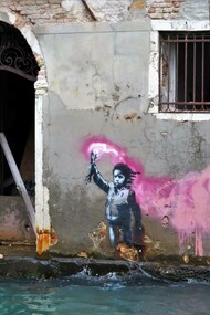 Banksy, Venezia, 2019, Italia