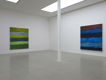 Sean Scully. Horizon, Exhibition view. Courtesy of Timothy Taylor
