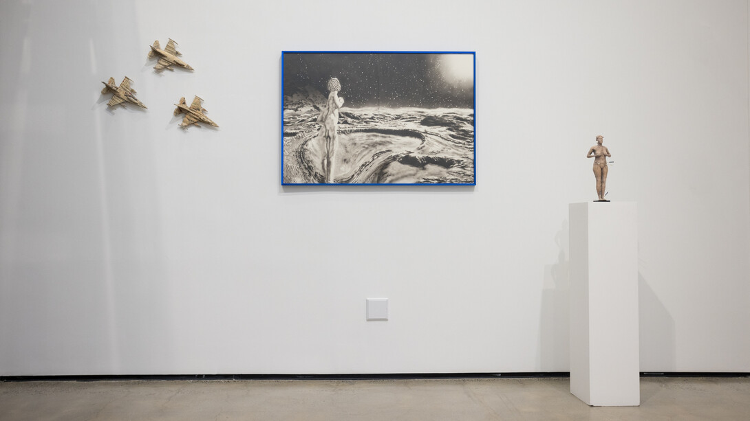 Conflicted, 2023, installation image, photo by Daniel Krieger. Courtesy of C24 Gallery