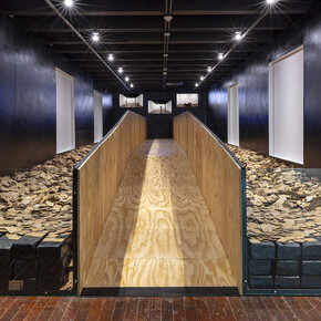 Eugene Macki, Reification, exhibition view. Courtesy of Mattress Factory