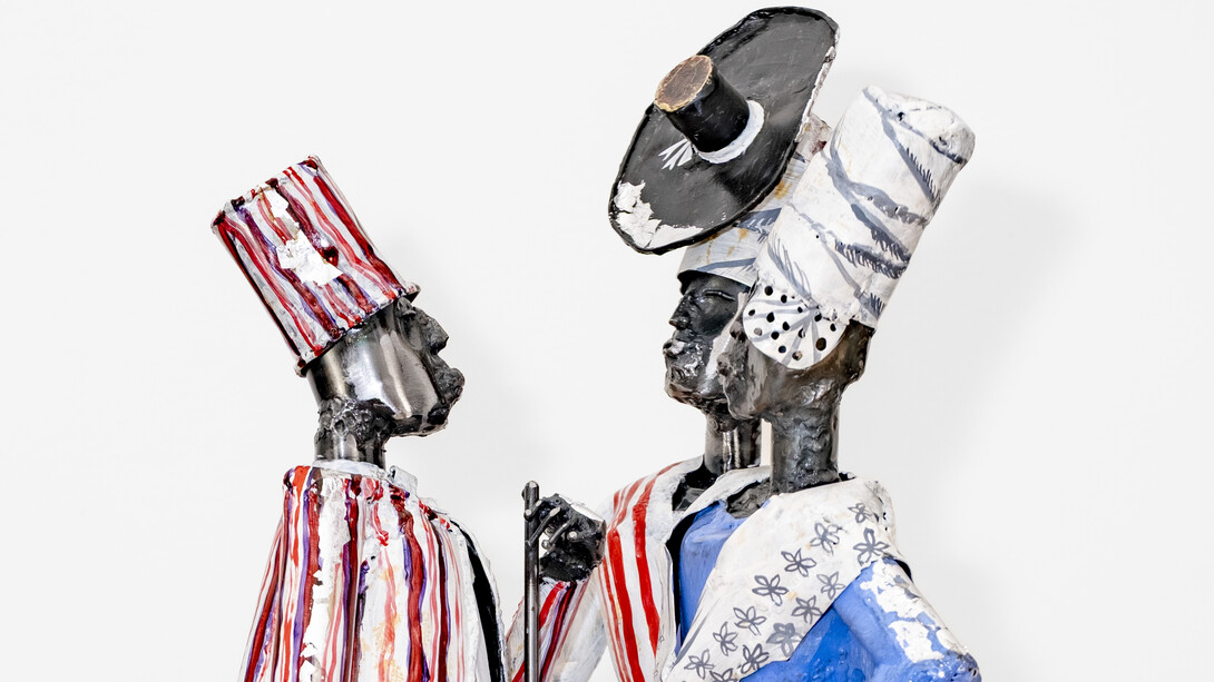 Sokari Douglas Camp, Free west indian dominicans (detail), 2025. Courtesy of October Gallery