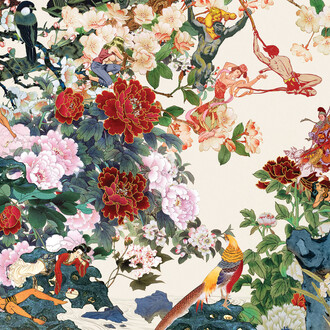 Jacky Tsai, Save Empress Wu (detail), 13 Colour Screenprint with Hand-Torn Edges on Somerset Satin 410 GSM Paper, 2015, Courtesy of Eyestorm