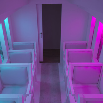 Brett Williams, Untitled (14), 12x8x8 (interior view IV)