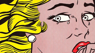 Roy Lichtenstein. Crying Girl, 1963 © Estate  of Roy Lichtenstein - SIAE 2018