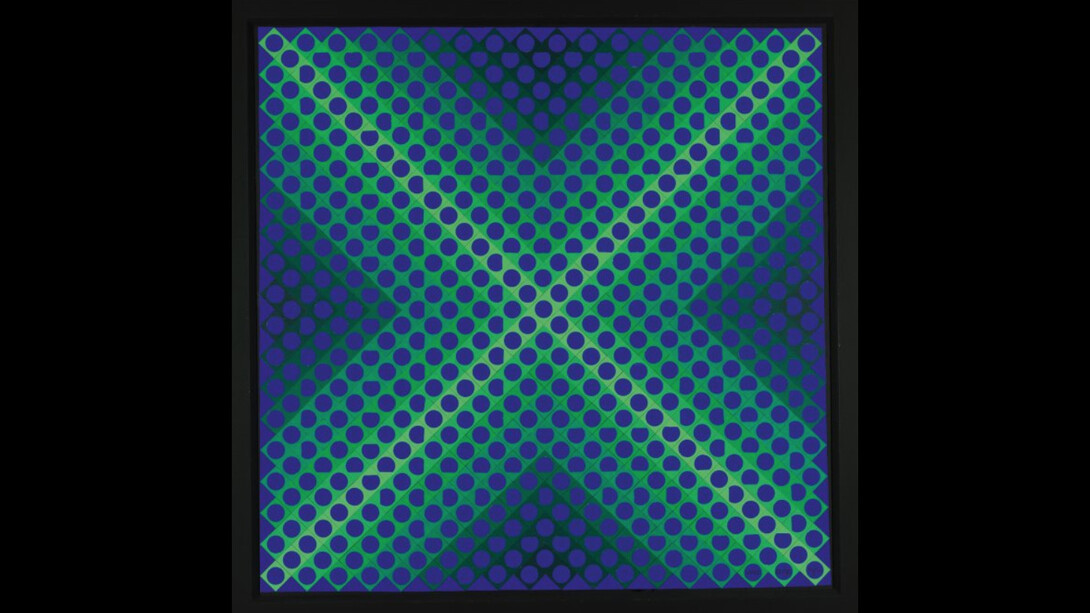 Victor Vasarely. Courtesy of Museo Thyssen-Bornemisza