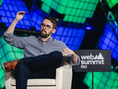 Andrew Fishman, Intercept Brasil; Center Stage; Riocentro: Web Summit Rio 2024, Brazil