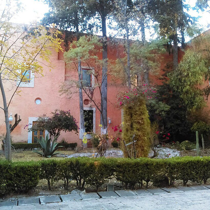 El centro INAH de la ciudad de Hidalgo, en México