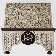 Anónimo, atril, s. XVIII. Cortesía del Museo Pedro de Osma