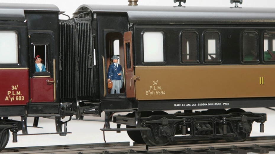 Toy / model trains. Courtesy of Musée du Jouet