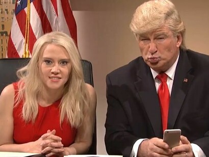 La afición a Twitter de Trump ha sido objeto de múltiples parodias