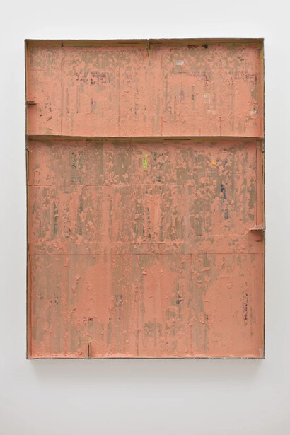 Carlos Bunga, Construcción pictórica # 24, 2017. Cortesia da Galeria Nara Roesler