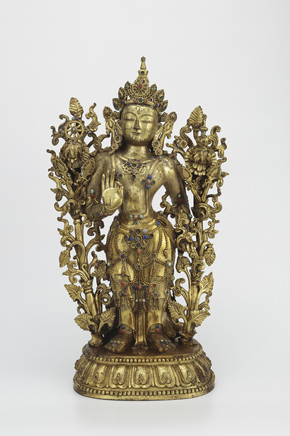 The jewel in the lotus the art of Tibetan Buddhism. Marking the 110th anniversary of the Saint Petersburg Datsan Gunzechoinei Buddhist Temple. Courtesy of the State Hermitage Museum