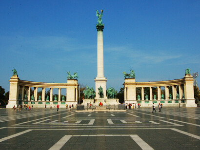 Budapest, Hungría. Plaza de los Héroes