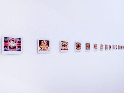 Juan Francisco Casas, La noche sexual, vista de exhibición. Cortesía de la Galería Fernando Pradilla