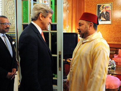 John Kerry and King Mohammed VI 