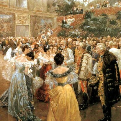 «Baile de la corte en Viena» (1900), Wilhelm Gause