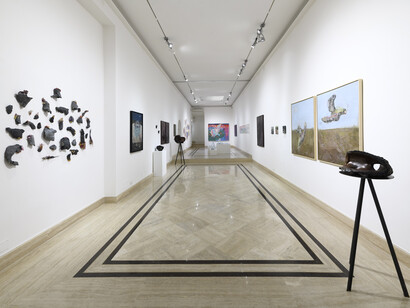 Embryonic Journey, Richard Saltoun Gallery Rome, 2025 Italy. Courtesy of Richard Saltoun Gallery London, Rome and New York