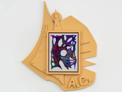 Aaron Curry, Weird logic, 2026. Courtesy of Meredith Rosen Gallery