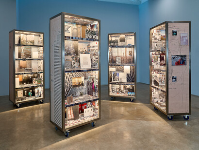 Various artists, 1, 2, 3, exhibition view. Courtesy of A4