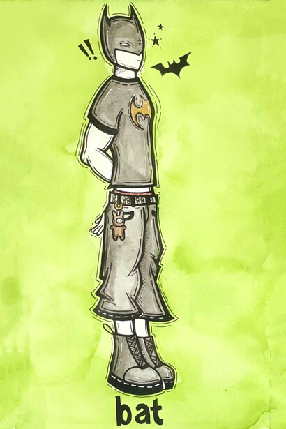 Huy Nguyen, Bat, 2025. Courtesy of Jackson Junge Gallery 