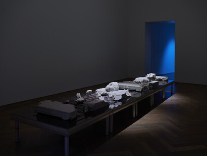 Valentin Noujaïm, Pantheon, exhibition view. Courtesy of Kunsthalle Basel