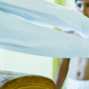 Hubert Scheibl und David Meskhi. Courtesy of Galerie Kornfeld
