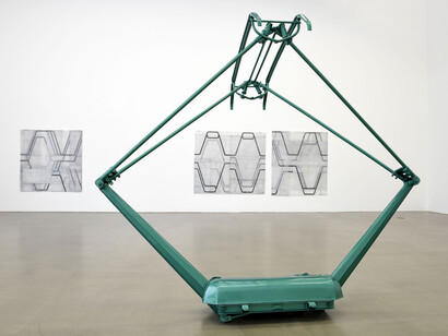 Carsten Sievers
und selbst und
trifft und selbst
Exhibition view, 2019
Galerie EIGEN + ART Leipzig
Photo: Uwe Walter, Berlin