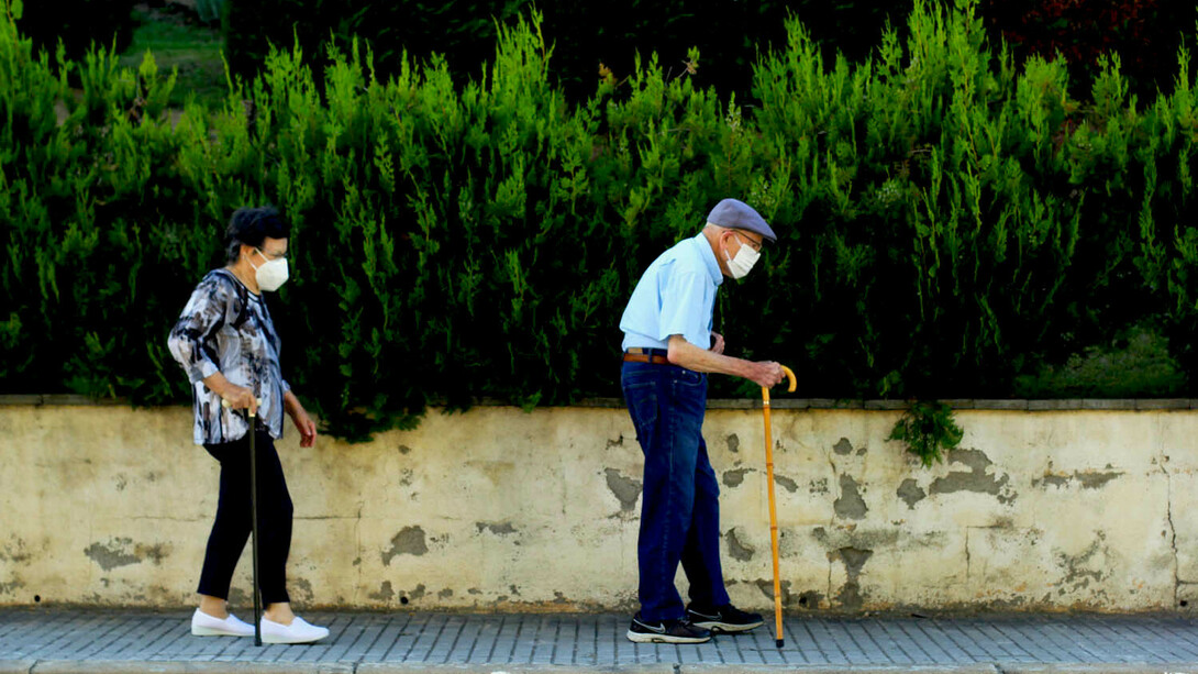Nueva normalidad: senectud. Foto de Sabrina Guitart