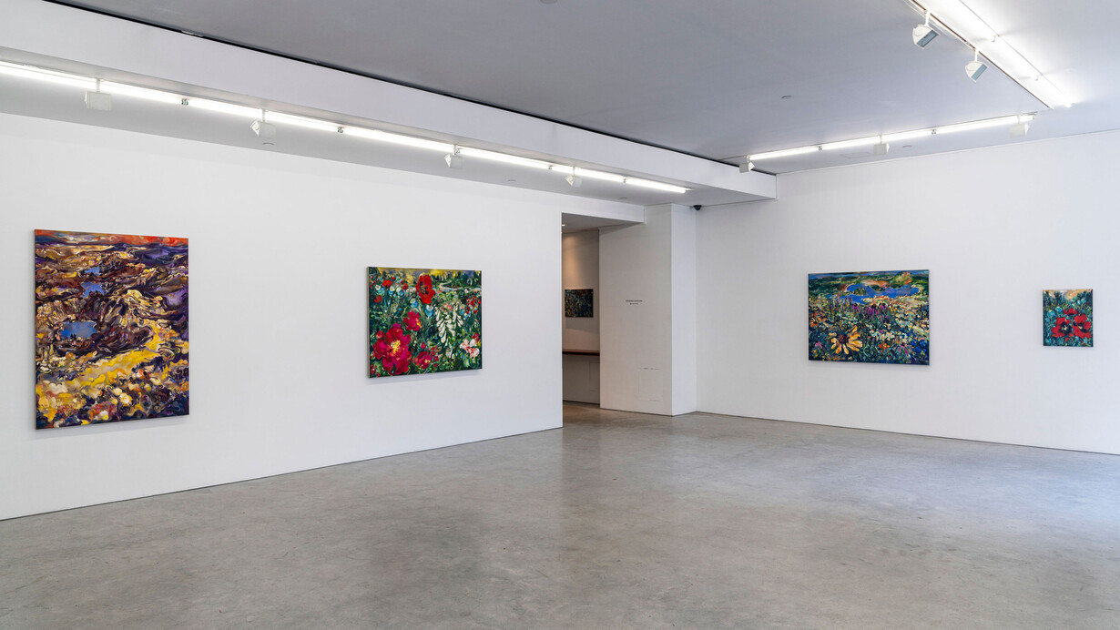 Maria Calandra, Hancock Alameda, exhibition view. Courtesy of Fredericks & Freiser Gallery