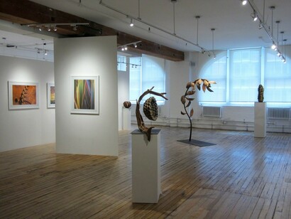 Sight Lines, Exhibition view. Courtesy of Carter Burden Gallery