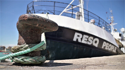Resq People, la nave umanitaria italiana, foto Alessandro Rocca