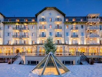 Esterno del Cristallo in inverno. Ph. G. Bandion.
